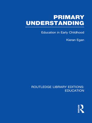cover image of Primary Understanding